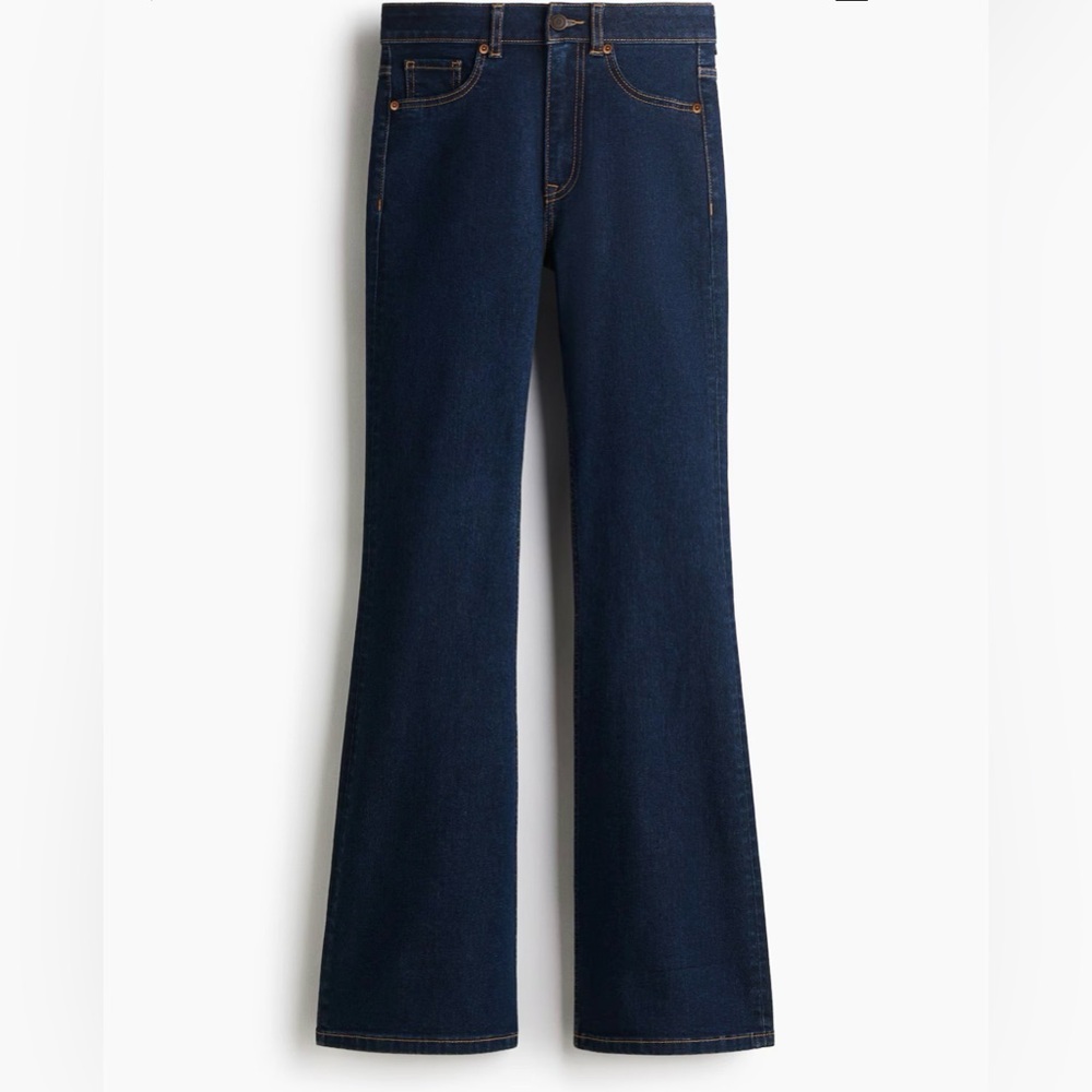 HM Navy Flare Women's Jeans